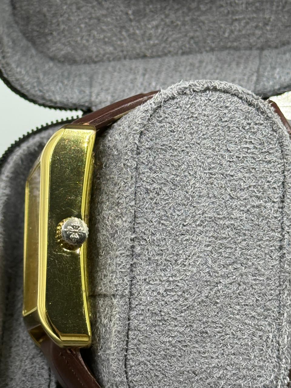 Square Gold Vintage Automatic Watch For Men